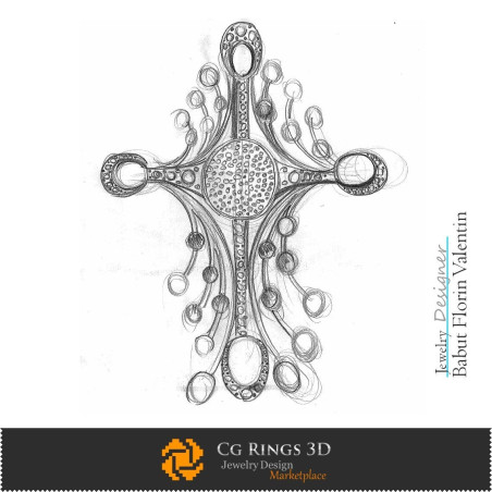 Pendant Sketch-Jewelry Design Jewelry Sketches