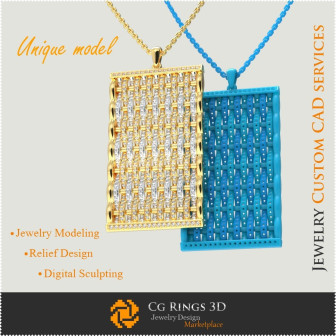 Jewelry-Unique Pendant - 3D CAD  Jewelry 3D CAD, 3D Unique Jewelry, Bracelets 3D CAD , 3D Diamond Bracelets, 3D Bracelets