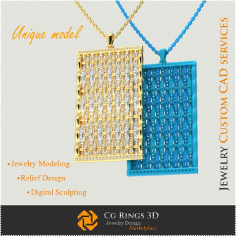 Bijoux-Pendentif Unique - 3D CAO Bijoux 3D CAO, Bijoux Unique 3D, Bracelets 3D CAO, Bracelets de Diamant 3D, Bracelets 3D 