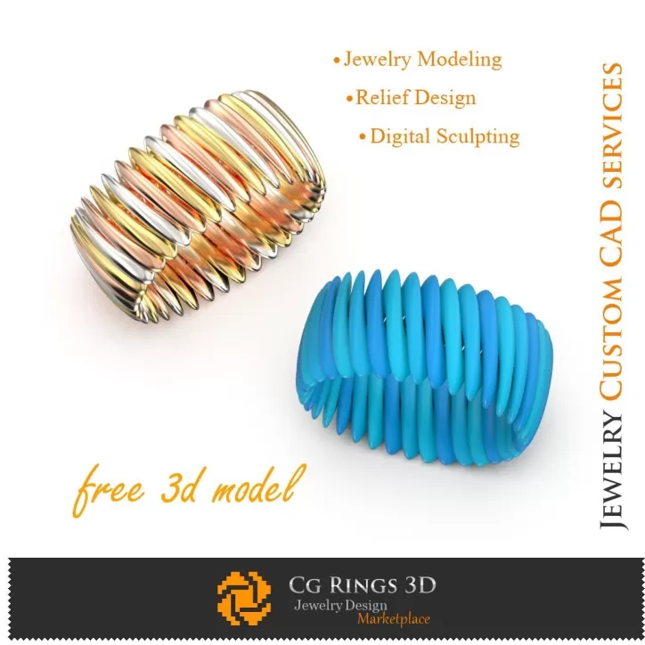 Modering - Kostenloses 3D-Modell Modering - Kostenloses 3D-Modell