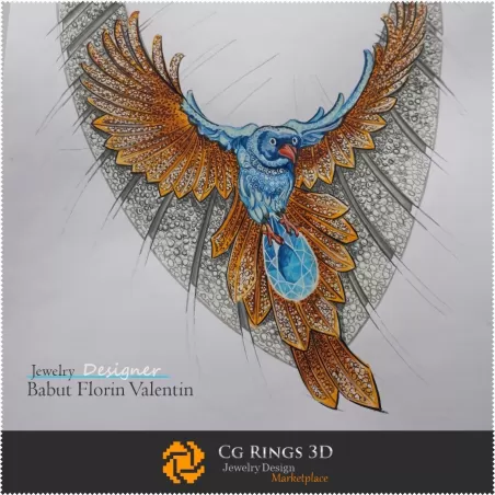 Schizzo Collana - Design Gioielli