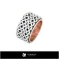 Alliances pour femmes avec diamants - Bijoux DAO 3D