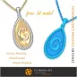 Ciondolo con lettera G - Gioielli CAD 3D gratuiti