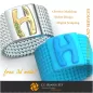 Anello con lettera H - Free 3D Jewelry