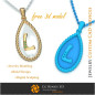 Pendant With Letter L - Free 3D CAD Jewelry