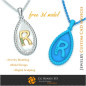 Pendant With Letter R - Free 3D CAD Jewelry