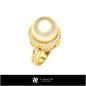 Pearl Ring - 3D CAD Jewelry