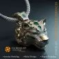 Pendant Puma - Jewelry 3D CAD