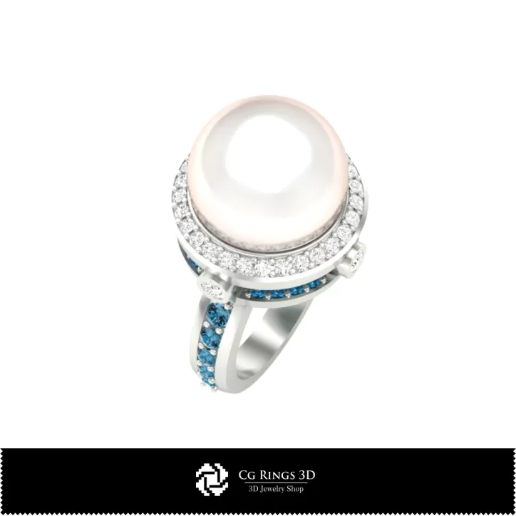 Perlenring - 3D CAD Schmuck