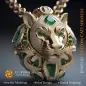 Pendant Lion - Jewelry 3D CAD