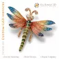 Ciondolo Libellula con Melodia di Colori - Gioielli 3D CAD