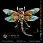 Colgante Libélula con Melodía de Colores - Joyería 3D CAD