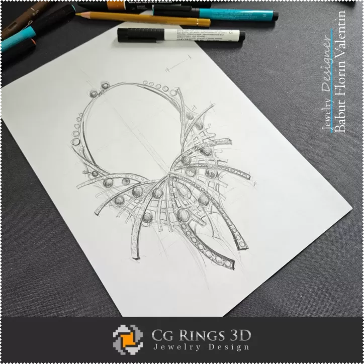 Halskette Steffy - Schmuckdesign