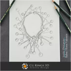 Collana Meduza - Design di Gioielli