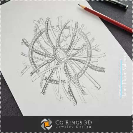 Pendant Sketch-Jewelry Design