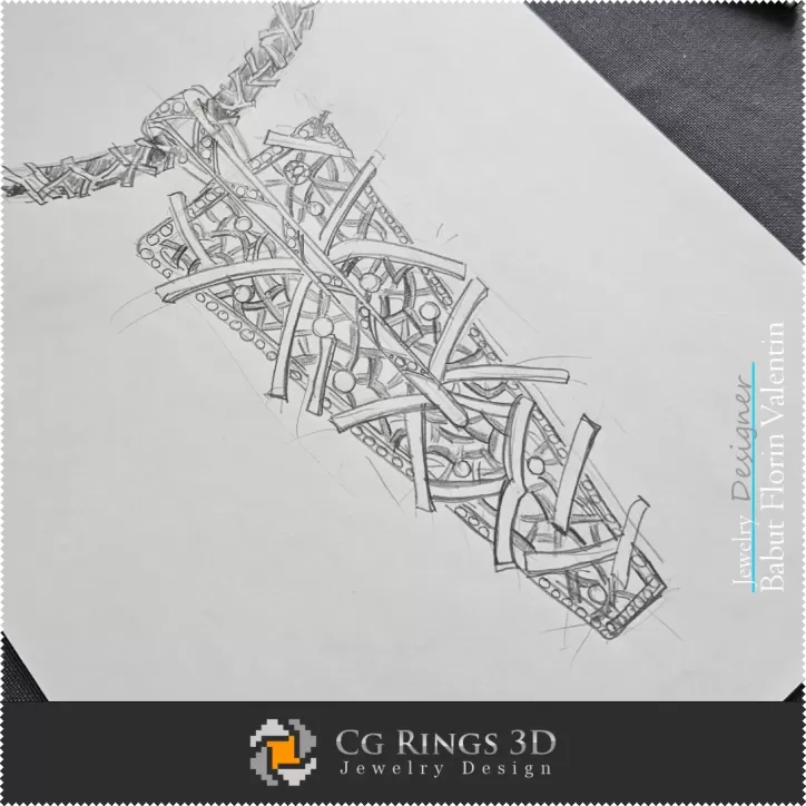 Pendant Sketch-Jewelry Design