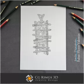 Pendant Sketch-Jewelry Design