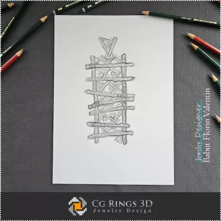 Pendant Sketch-Jewelry Design