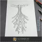 Croquis de Pendentif-Bijoux Design