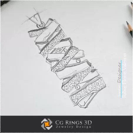 Pendant Sketch-Jewelry Design