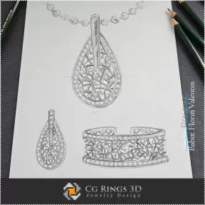 Jewelry Sketch Set-Jewelry Design