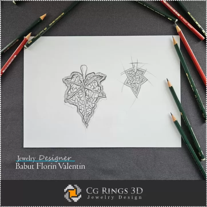 Pendant Sketch-Jewelry Design