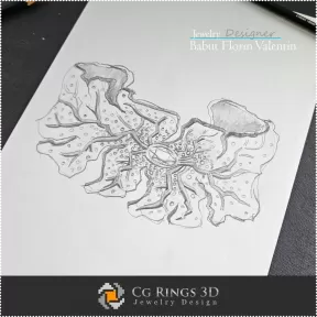 Schizzo Bracciale - Design di Gioielli