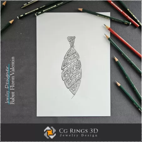 Pendant Sketch-Jewelry Design