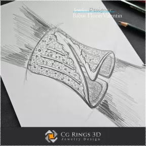 Sketch Bracelet - Jewelry Design