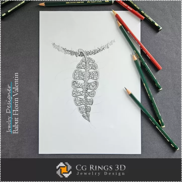 Pendant Sketch-Jewelry Design