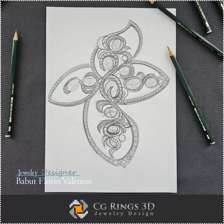 Pendant Sketch-Jewelry Design