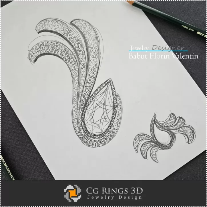 Pendant Sketch-Jewelry Design