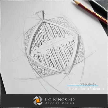 Pendant Sketch-Jewelry Design