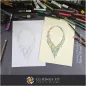 Boceto de collar - Diseño de joyería