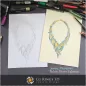 Croquis de Collier-Joaillerie Design