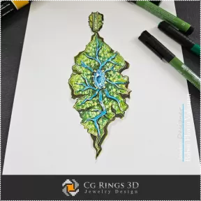 Pendant Sketch-Jewelry Design