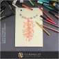Boceto de colgante de coral - Diseño de joyería