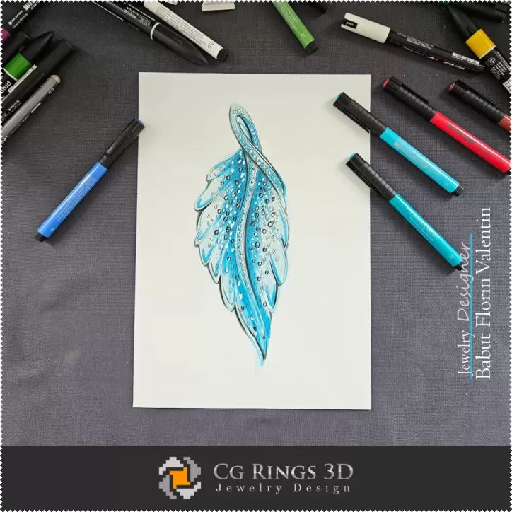 Pendant Sketch-Jewelry Design