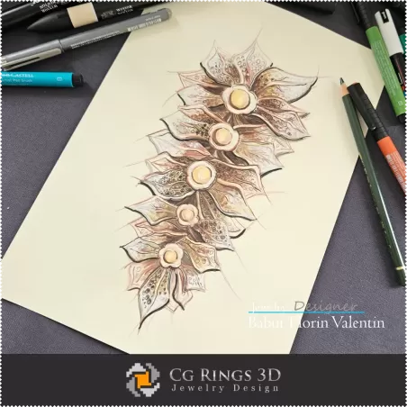 Pendant Sketch-Jewelry Design