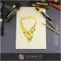 Boceto de Collar - Diseño de Joyería