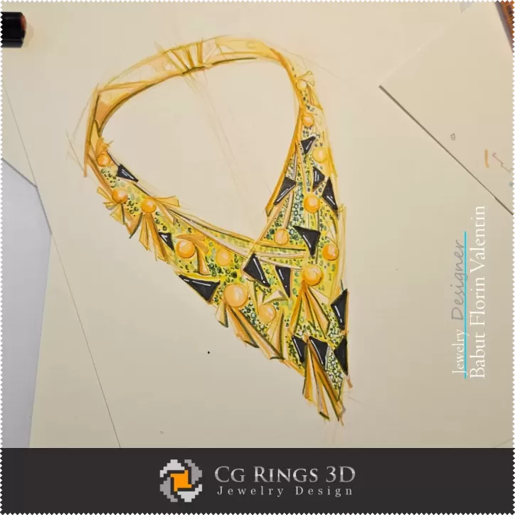 Bozzetto Collana - Design Gioielli Bozzetto Collana - Design Gioielli