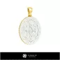 Pendentif Sagittaire 3D pour Femme