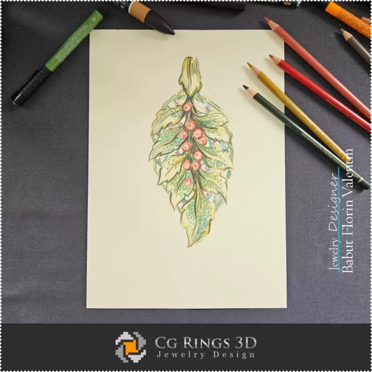 Pendant Sketch-Jewelry Design