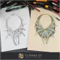 Croquis de Collier-Joaillerie Design