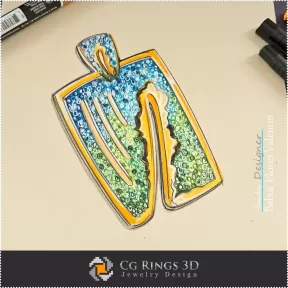 Pendant Sketch-Jewelry Design