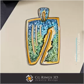 Pendant Sketch-Jewelry Design