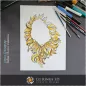 Boceto de Collar-Diseño de Joyería