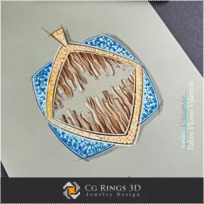 Pendant Sketch-Jewelry Design