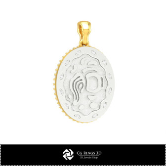 3D Women's Aquarius Zodiac Pendant Home,  Jewelry 3D CAD, Pendants 3D CAD , 3D Zodiac Pendants