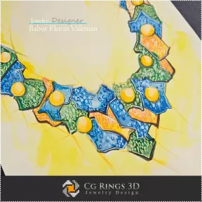 Schizzo di Collana - Design di Gioielli